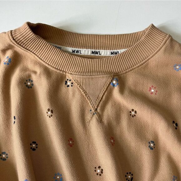 Madewell Terry Sweatshirt in Dot Daisy Medium - Picture 6 of 10